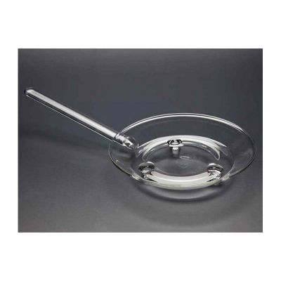 100% Chef Vulcano Paella Glass Cooking Plate, 20x31x4 cm - 100% Chef