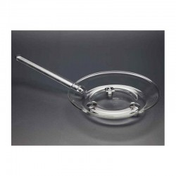 100% Chef Vulcano Paella Glass Cooking Plate, 20x31x4 см - 2