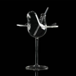 100% Chef Winged Bird Glass Cocktail Glass, 200 ml - 100% Chef