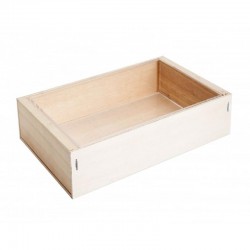 100% Chef Деревянная коробка для презентации морепродуктов, 21x13x5 см, 8 шт. - 1