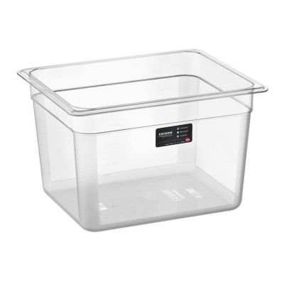 Bora Plastik GN 1/2-200 mm Gastronorm Küvet, 11 L - 1