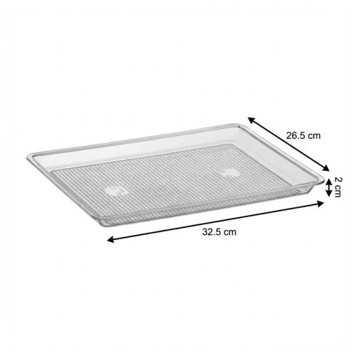 Bora Plastik Polikarbon Teşhir Tepsisi, GN 1/2 26.5x32.5 cm - 2