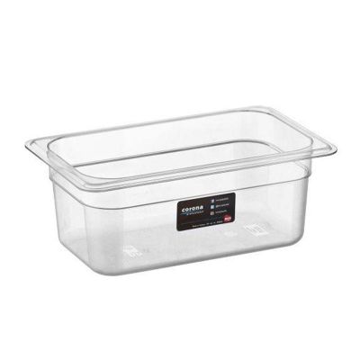 Bora Plastik GN 1/4-100 mm Gastronorm Küvet, 2 L - 1