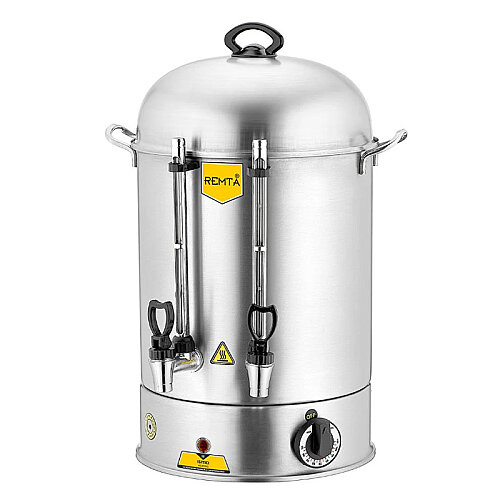 Remta GZR02 Çay Makinesi, Gizli Rezistans, 15 L, 160 Bardak Kapasiteli - Remta