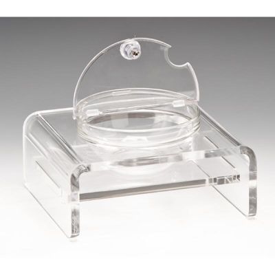 Zicco ZCP-286 Cam Kaseli Kapaklı Polikarbon Teşhir Standı, 21x19 cm - 1
