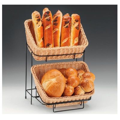 Zicco MBK-1 Standlı Ekmek Sepeti, 2 Katlı, 36x34x50 cm - 1