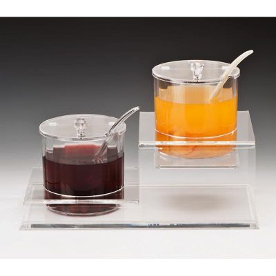 Zicco ZCP-196 Polikarbon Sosluk Reçellik Standı, 2'li, 40x22.5x25 cm - 1