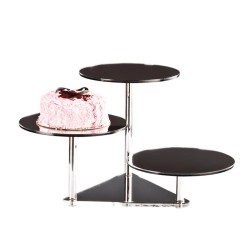 Zicco ZCP-083 3 Katlı Aynalı Teşhir Standı, 11x23x35 cm - Zicco