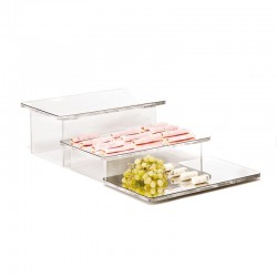Zicco - Zicco ZCP-436 Merdiven Ayna Teşhir Standı, 3 Katlı, 16 cm