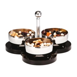 Zicco ZKC-07 Akrilik Standlı Çerezlik, 3'lü - Zicco