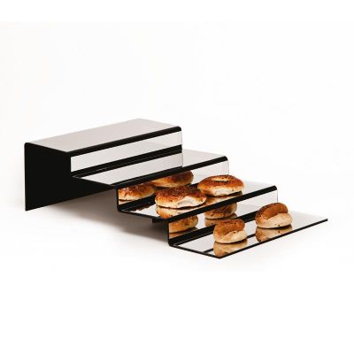 Zicco ZCP-216 Aynalı Teşhir Standı, 4 Basamaklı, 39x60x18 cm - 1