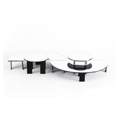 Zicco ZCP-397 S Model Ayna Teşhir Standı, 4 Parça, 60x30x10 cm - 1