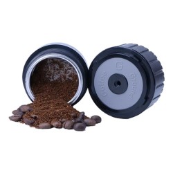 4Berry Cm-Promax Portable Rechargeable Capsule and Powdered Coffee Compatible Espresso Machine, Grey - 5