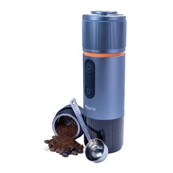 4Berry Cm-Promax Portable Rechargeable Capsule and Powdered Coffee Compatible Espresso Machine, Grey - 3