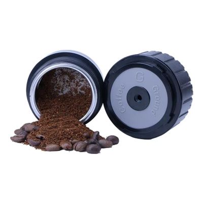 4Berry Cm-Promax Taşınabilir Şarjlı Kapsül ve Toz Kahve Uyumlu Espresso Makinesi, Gri - 5