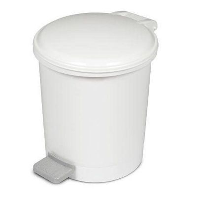 Bora Plastik Çöp Kovası, Pedallı, Mini, 1.50 L - 1