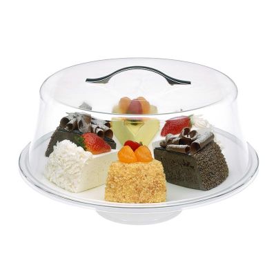 Bora Plastik Pasta ve Kek Kabı Üst, Yuvarlak, 35 cm - 1