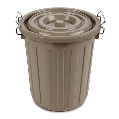 Bora Plastik Çöp Kovası, No: 2, 18 L, Kahverengi - 1