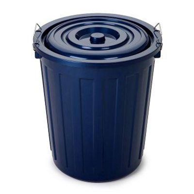 Bora Plastik Çöp Kovası, No: 4, 48 L, Gri - 1