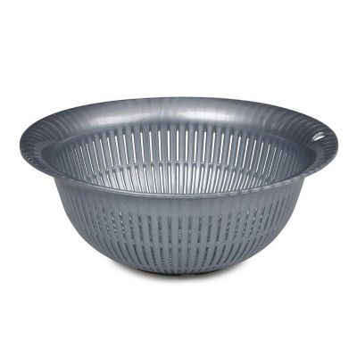 Bora Plastik Makarna Süzgeci, 23 cm, Gri - 1