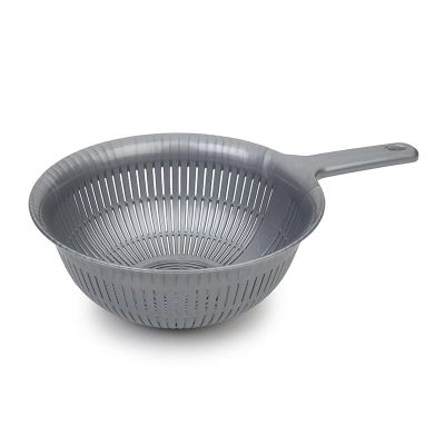Bora Plastik Saplı Pirinç Süzgeç, 22.5 cm, Gri - 1