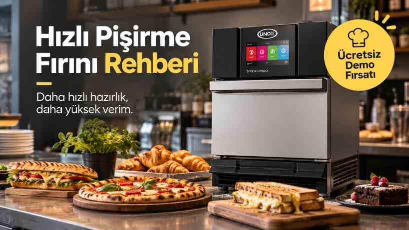 Hızlı Pişirme Fırını Nedir? Unox Ücretsiz Demo Talebi
