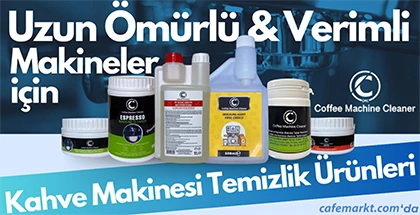 Kahve Makinesi Temizleme Ürünleri