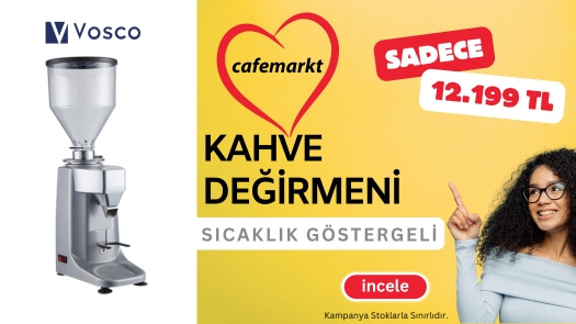 Vosco KD-25G Kahve Değirmenindeki İndirim Fırsatını Kaçırma