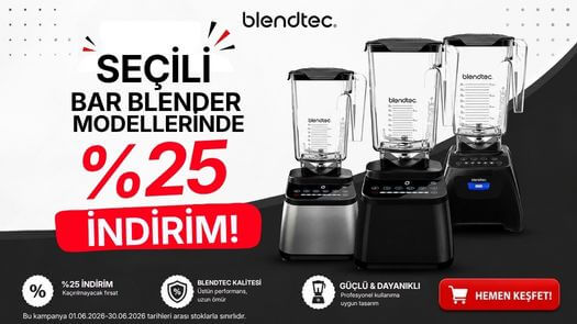 Blendtec İndirimini Kaçırma!