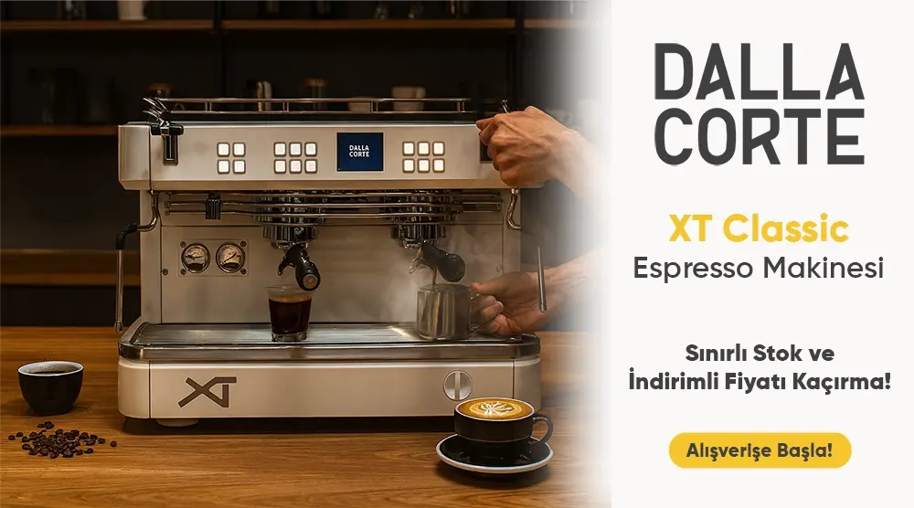 Dalla Corte XT Classic Espresso Makinesi İndirimli Fiyatları Kaçırma!
