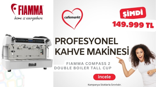 Fiamma Compass 2 DB Espresso Makinesinde İndirim Fırsatını Kaçırma