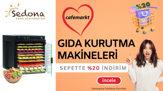 Gıda Kurutma Makinelerinde Sepette İndirim Fırsatı