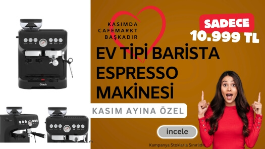 Gtech AC-517EC Ev Tipi Espresso Makinesi Kampanyası