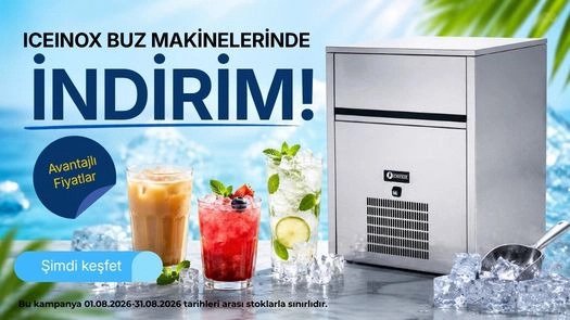 Iceinox Buz Makinelerinde Kampanya!