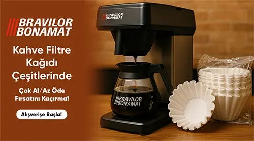 Bravilor Bonamat Kahve Filtre Kağıdı Çeşitlerinde Kampanya Fırsatını Kaçırma!