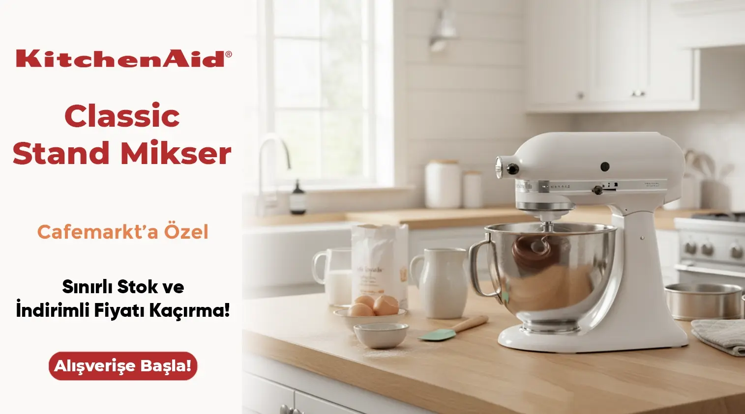 KitchenAid Classic Stand Mikser İndirimli Fiyatları Kaçırma!