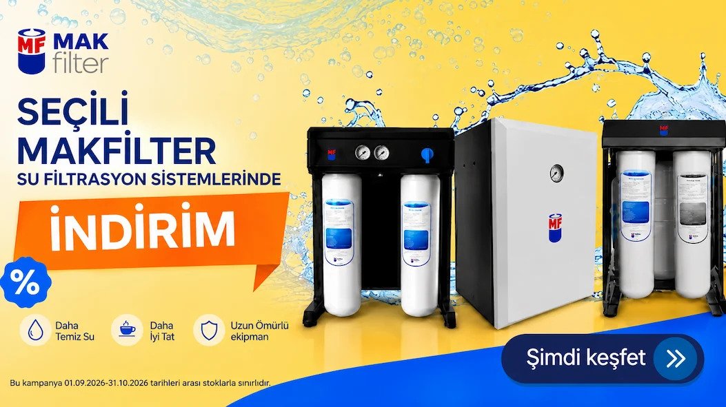 Seçili Makfilter Ürünlerinde İndirim!