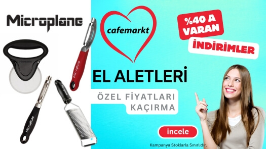 Microplane Profesyonel El Aletlerinde İndirim Fırsatını Kaçırma