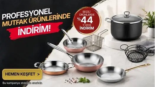 Mutfak Ekipmanlarında İndirim Fırsatını Kaçırma