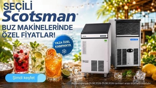 Seçili Scotsman Buz Makinelerinde Özel Fiyatlar!