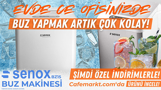 Senox BZ15 Hazneli Parmak Buz Makinesi