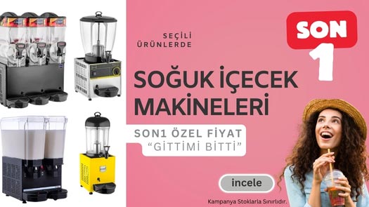 Soğuk İçecek Makinelerinde İndirim Fırsatını Kaçırma