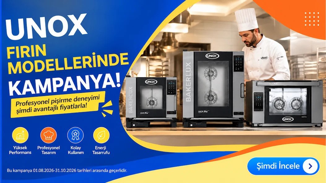 Seçili Unox Ürünlerinde İndirim!