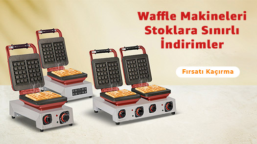 Waffle Makinelerinde İndirim Fırsatını Kaçırma