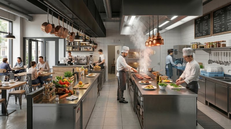 endustriyel mutfak proje