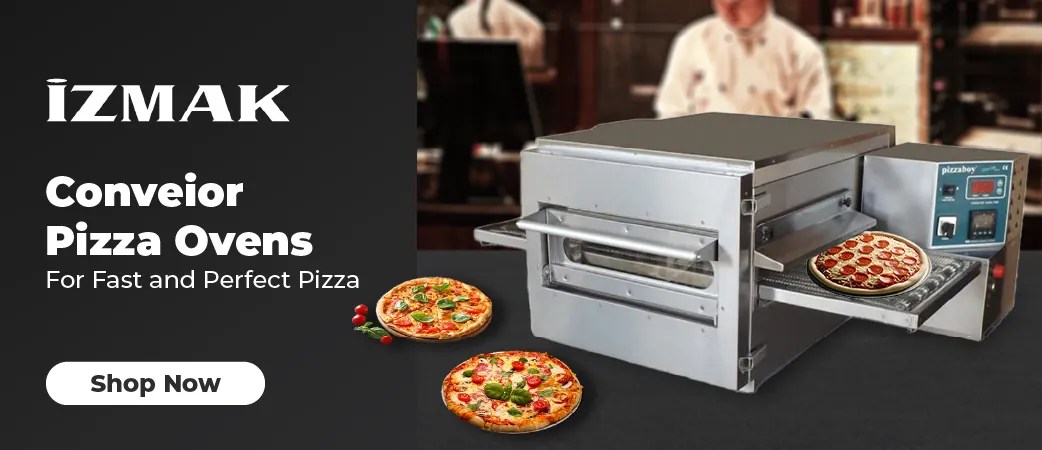 izmak Conveyor Pizza Ovens