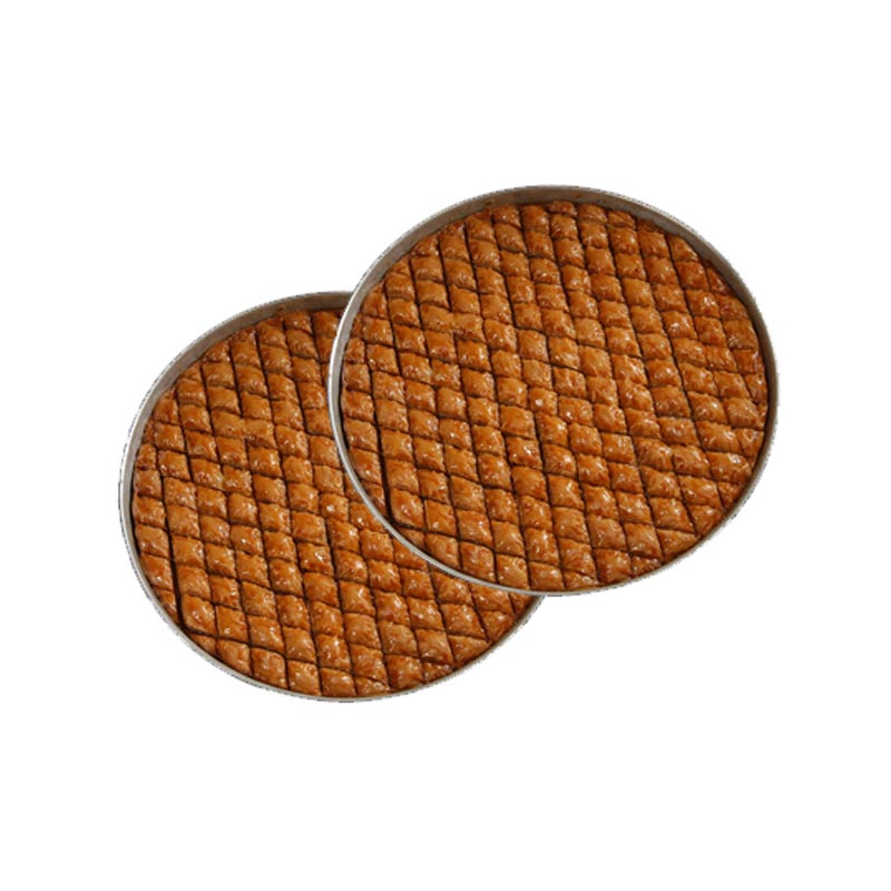 Almetal Yuvarlak Baklava Tepsileri