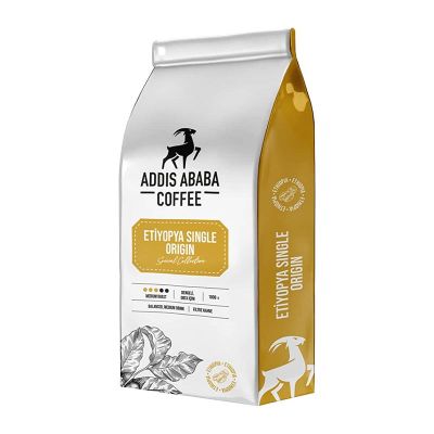 Addis Ababa Etiyopya Single Orijin Öğütülmüş Kahve, 1000 gr - 1