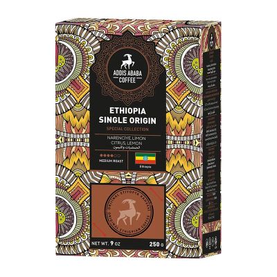 Addis Ababa Etiyopya Single Orijin Öğütülmüş Kahve, 250 gr - 1
