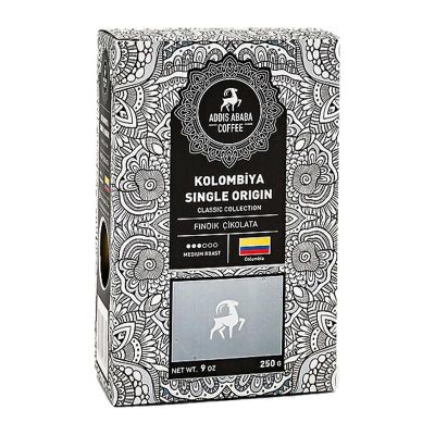 Addis Ababa Kolombiya Single Orijin Öğütülmüş Kahve, 250 gr - 1